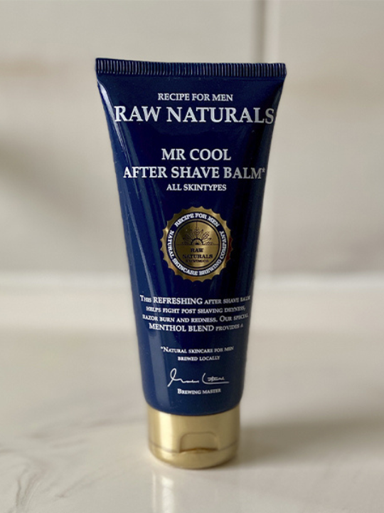 RAW NATURALS, AFTERSHAVE BALM, 100 ML.