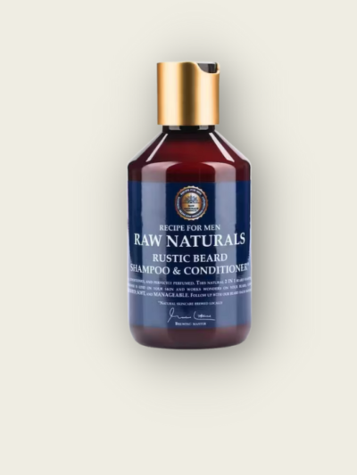 RAW Naturals, Beard Shampoo & Conditioner, 250 ml.