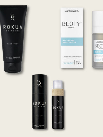 Rokua face wash - face toner og moisturizer